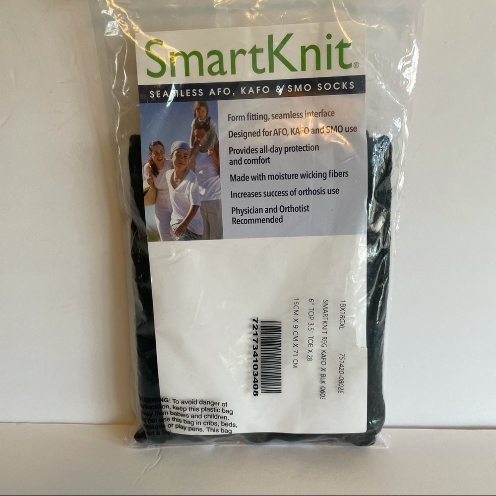 New SmartKnit AFO KAFO SMO Sock